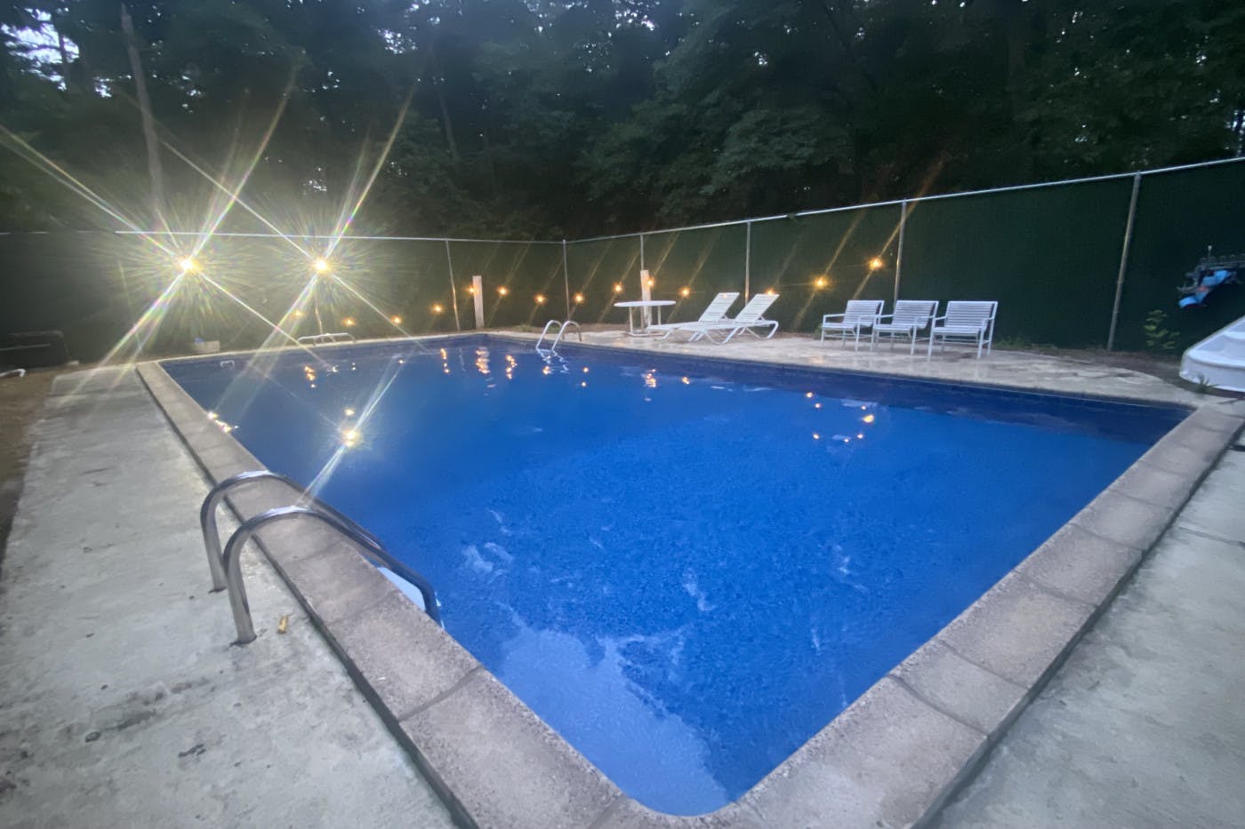 Private Large Heated Pool off Hope Chapel