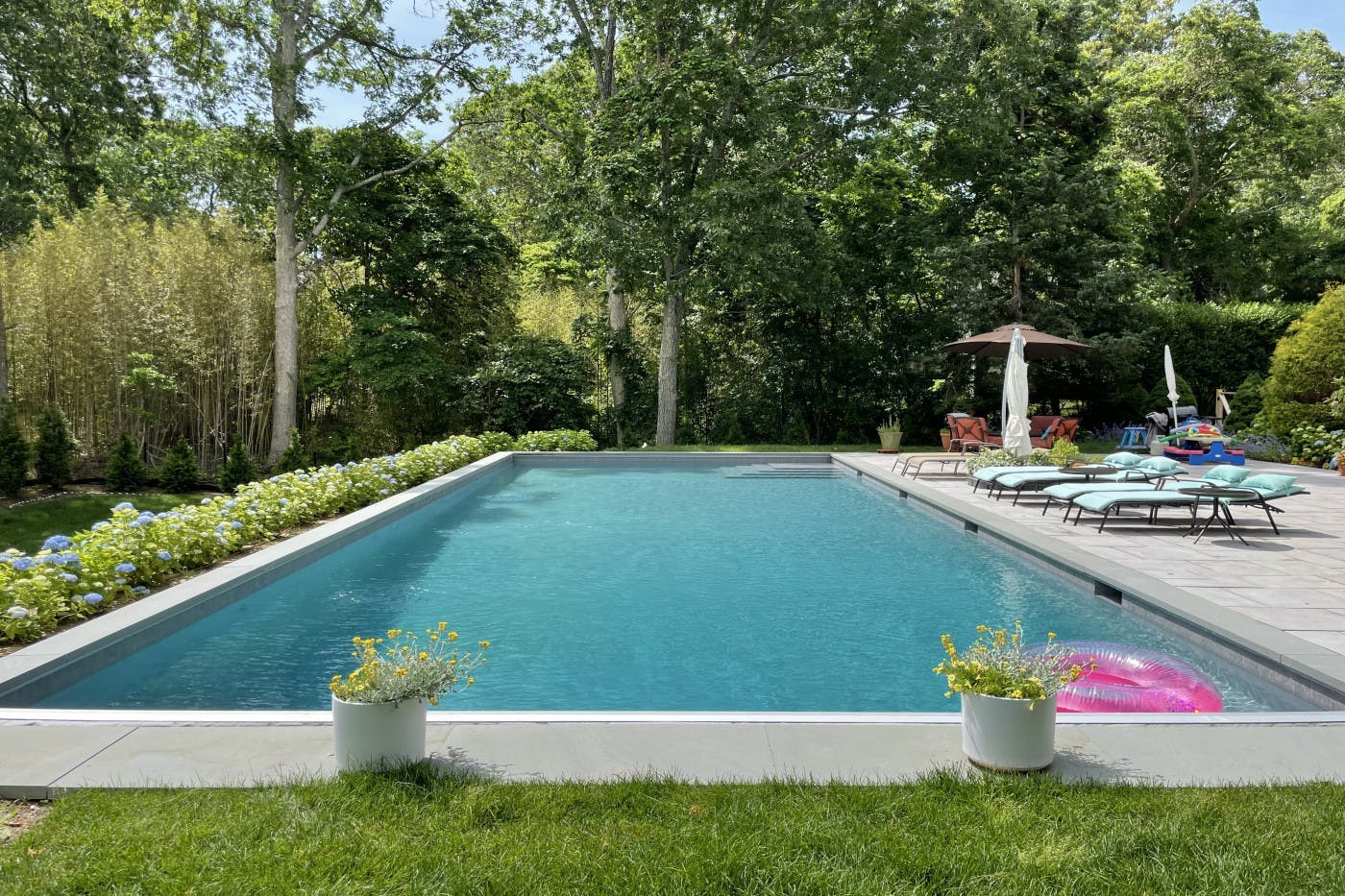Pool and Patio Oasis in Sag Harbor