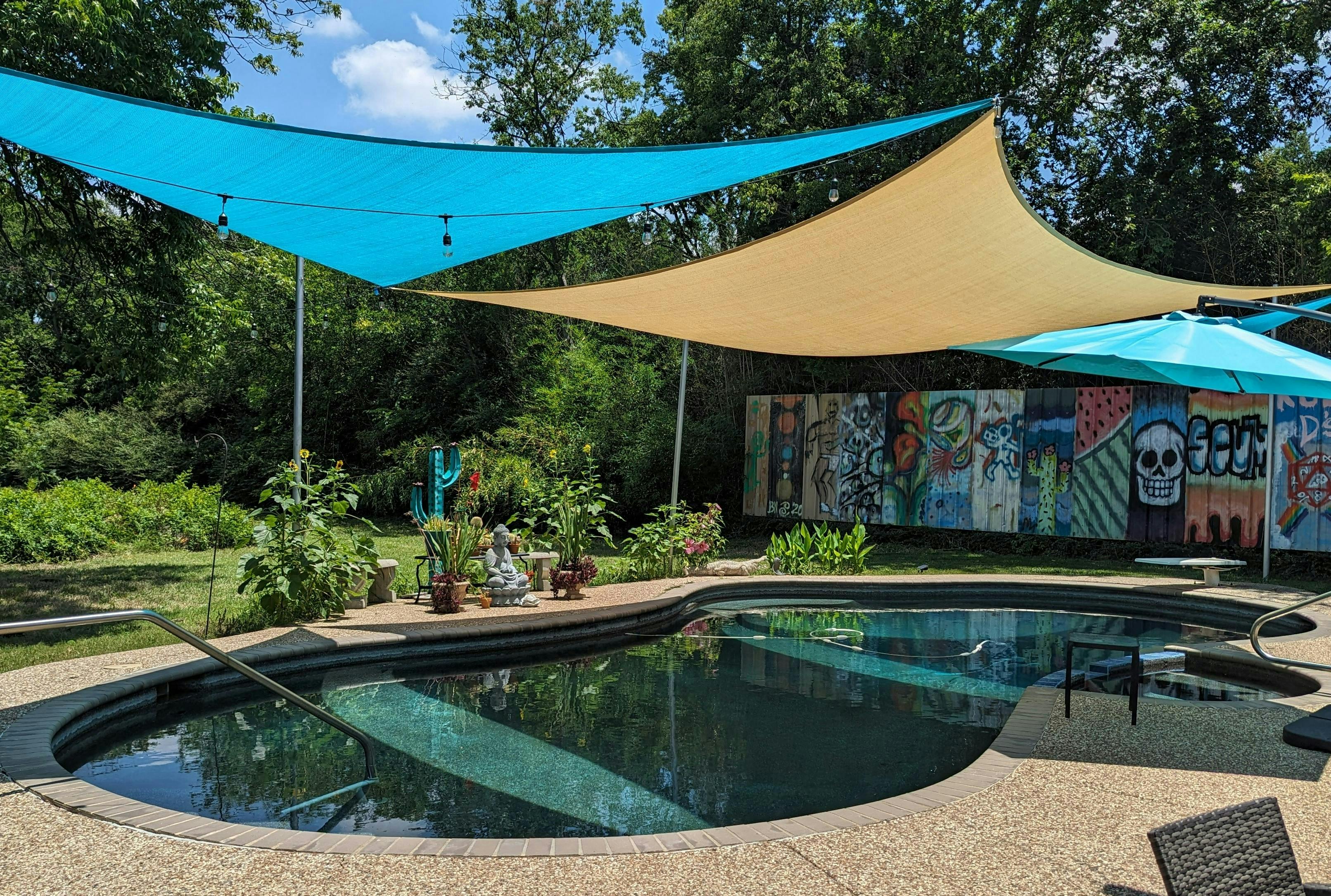 Private Pool Oasis in The Middle of Denton