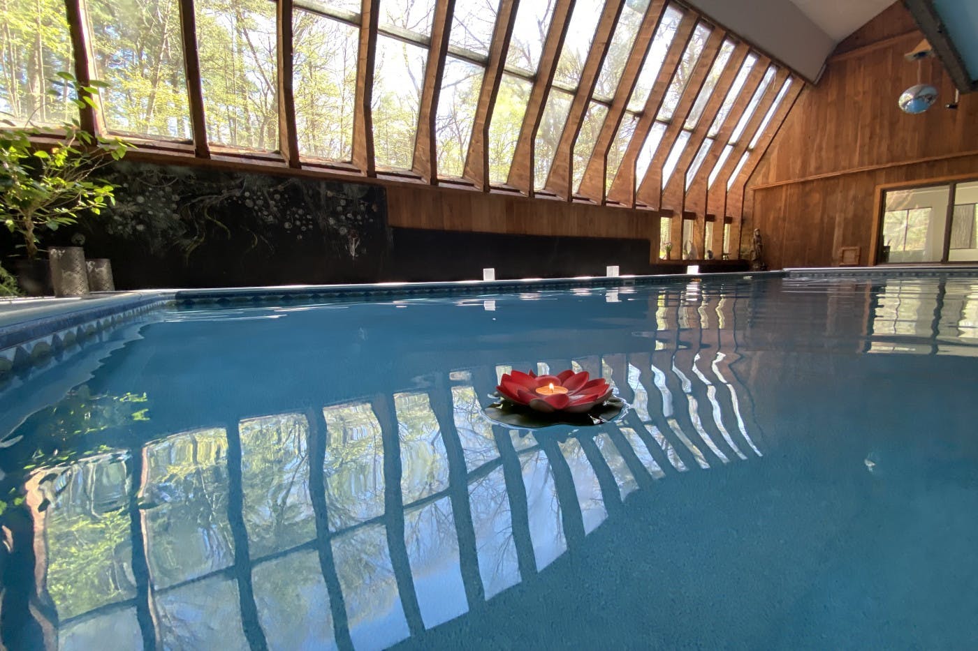 Magical Indoor Heated Pool in the Woods