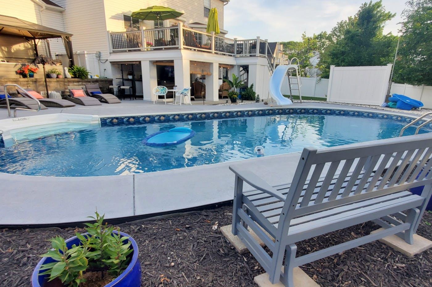 The Veranda Pool & Spa (Now Saltwater!)