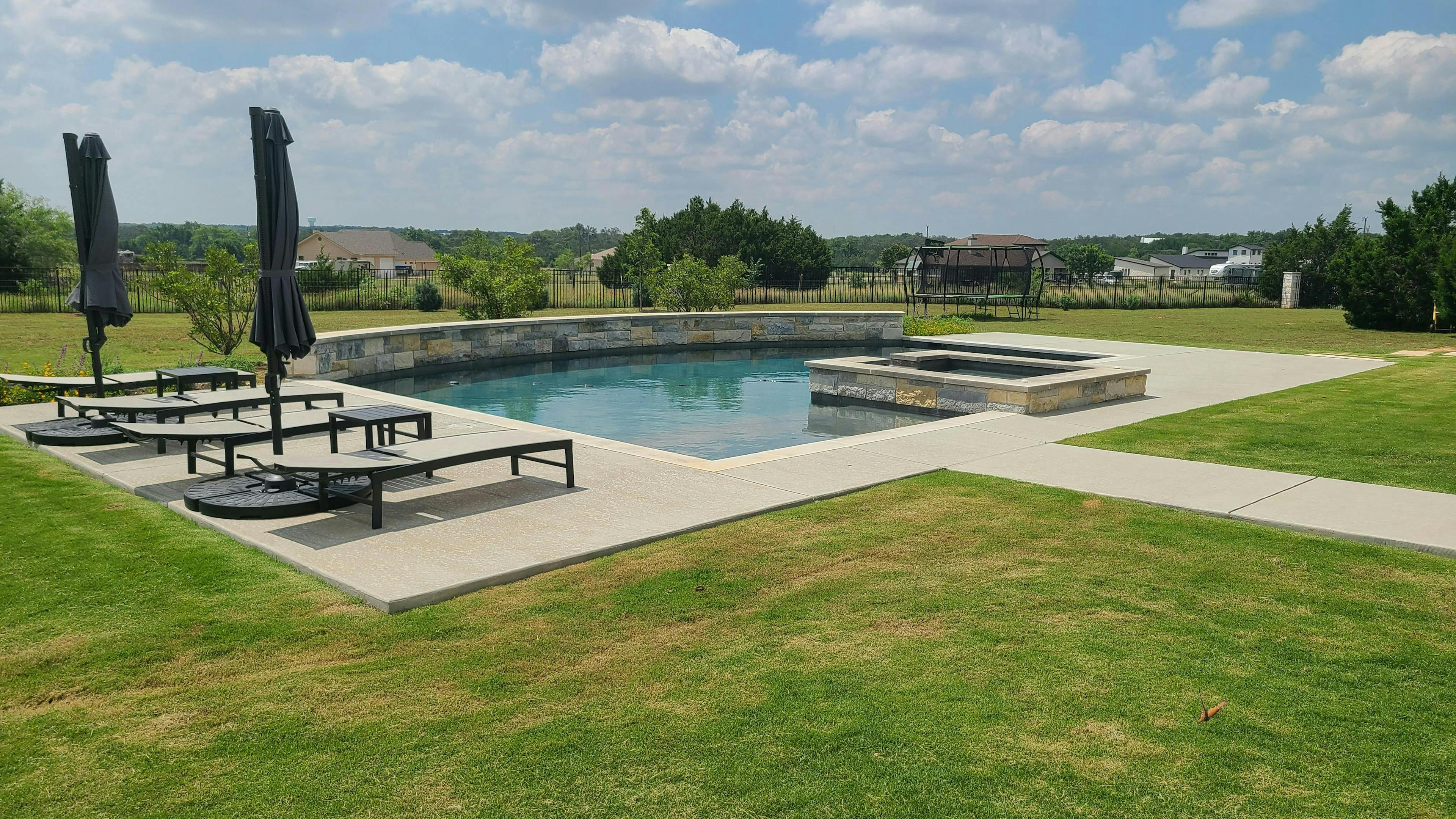 Liberty Hill/Leander Backyard Pool