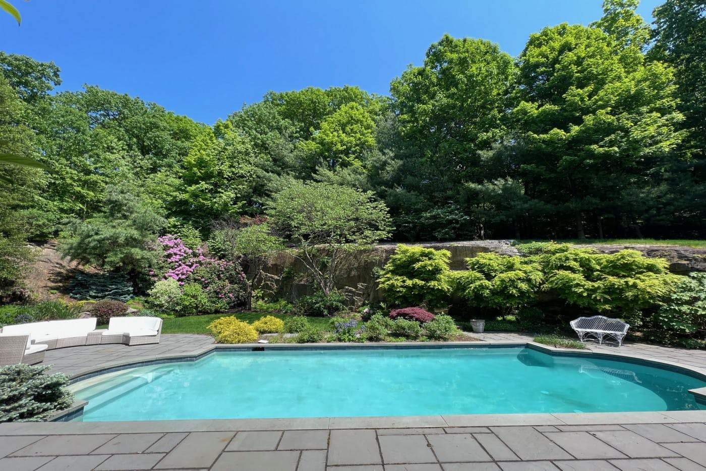 Secluded Pool & Garden on the Hudson
