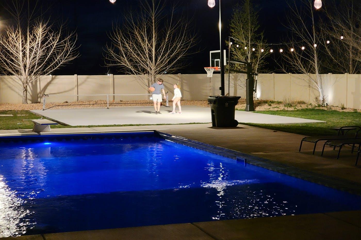 Mapleton Family Pool and Sports court