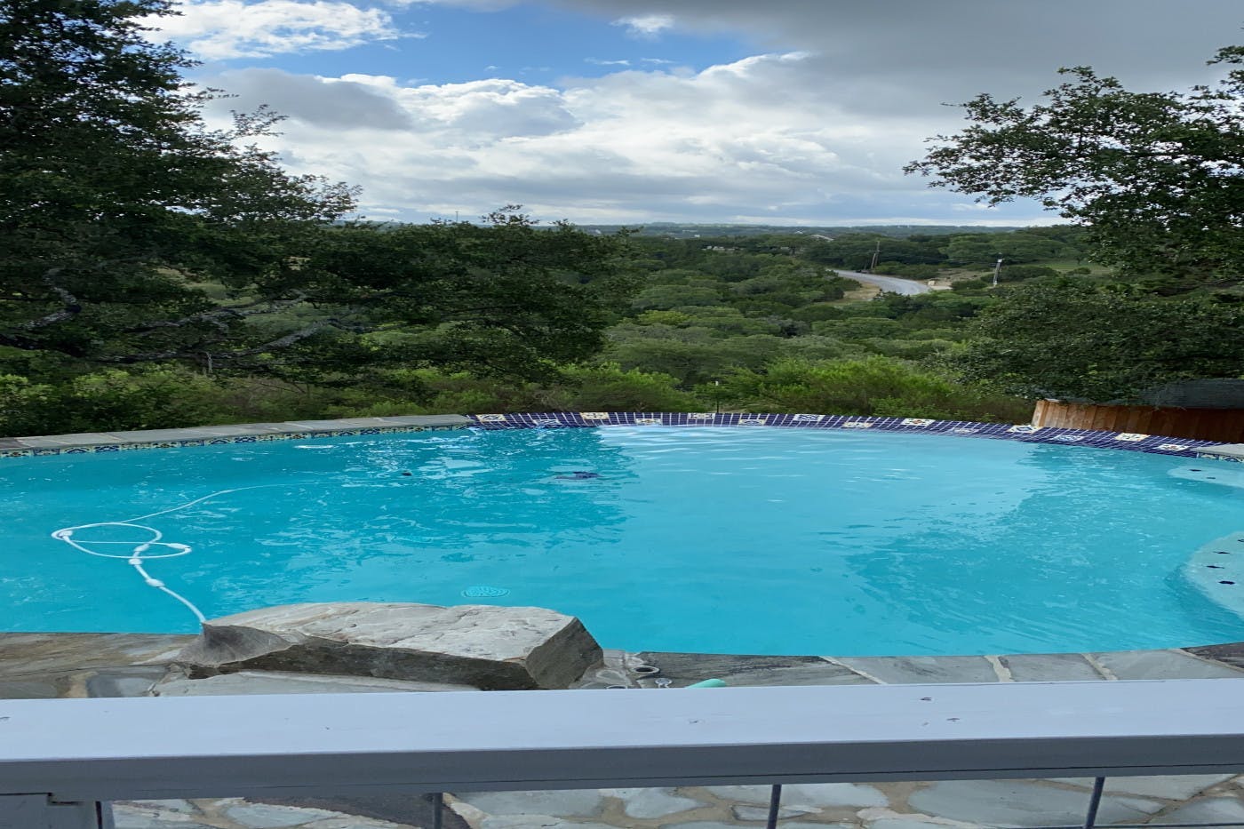 Texas hill country private pool