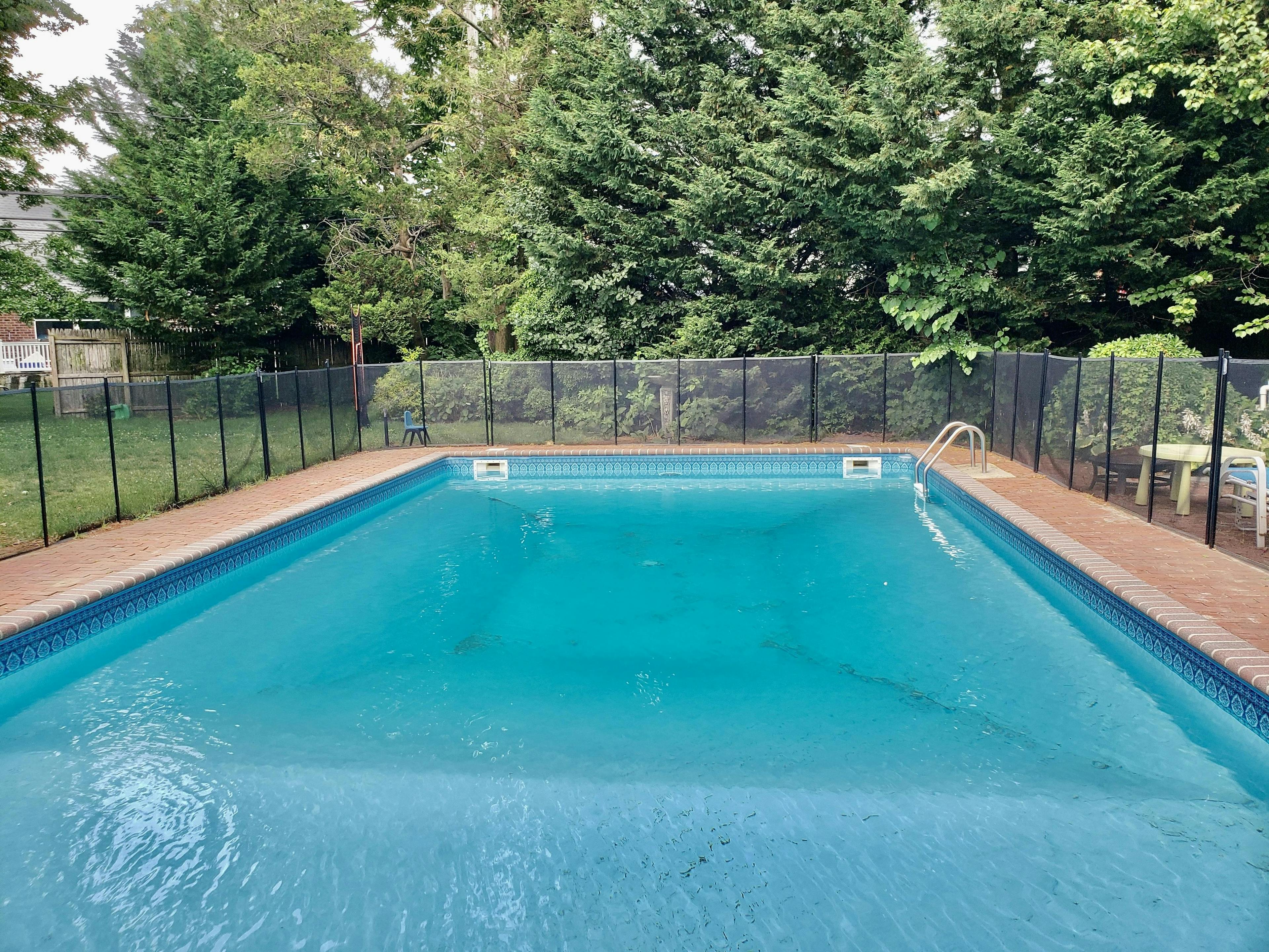 Beautiful suburban Plainview pool