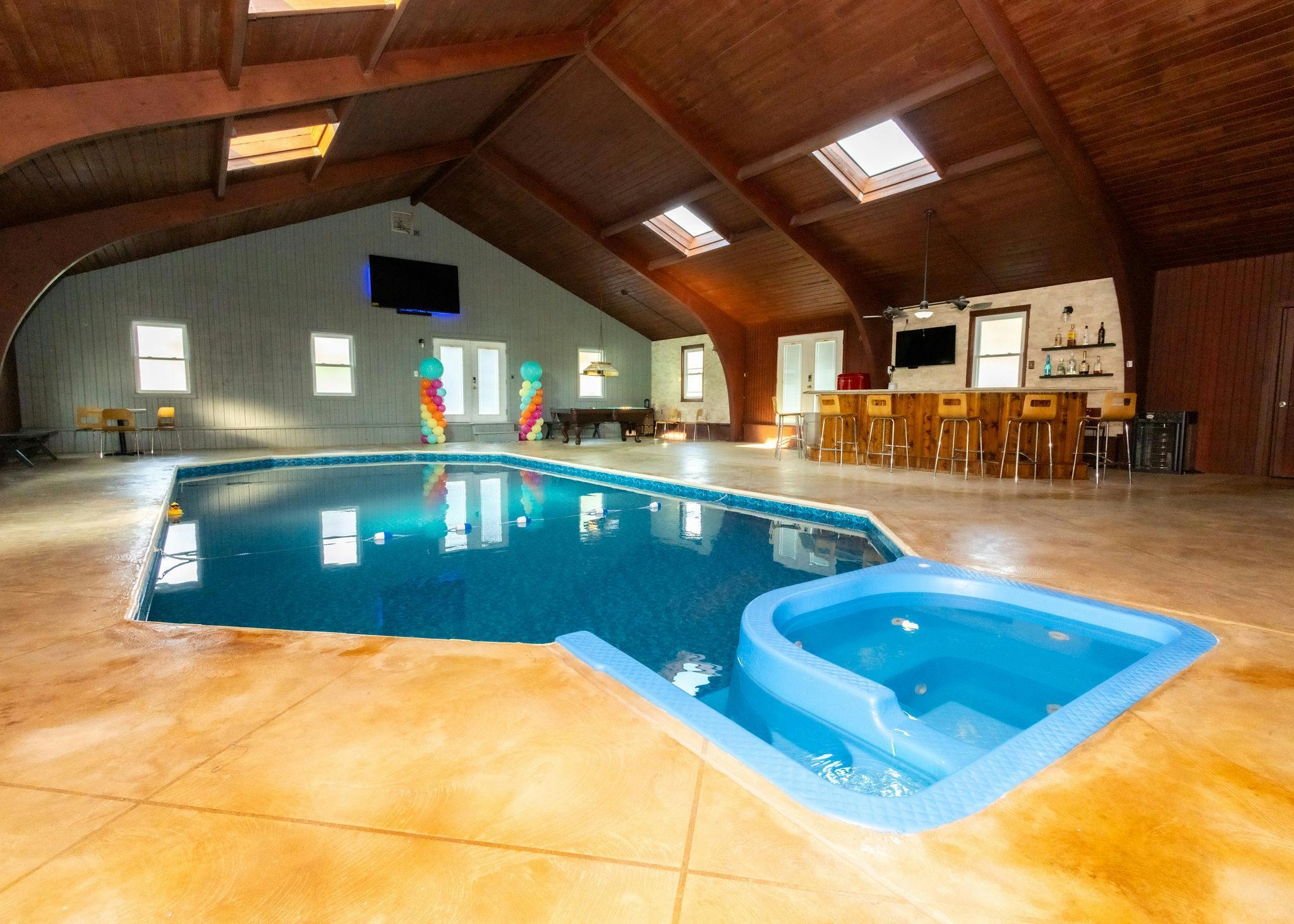 Indoor Heated Pool & Short Term Rental