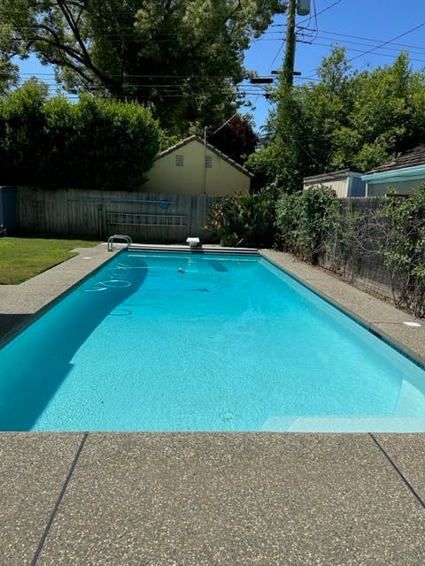 Large, Comfortable, Lap Pool with Private Bathroom